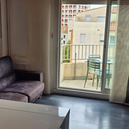 Port Dauphin 92, Mezzanine Climatise, Vue Centre Port Apartment Agde