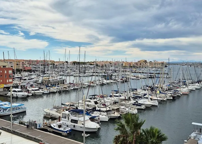 Port Dauphin 92, Mezzanine Climatise, Vue Centre Port Agde